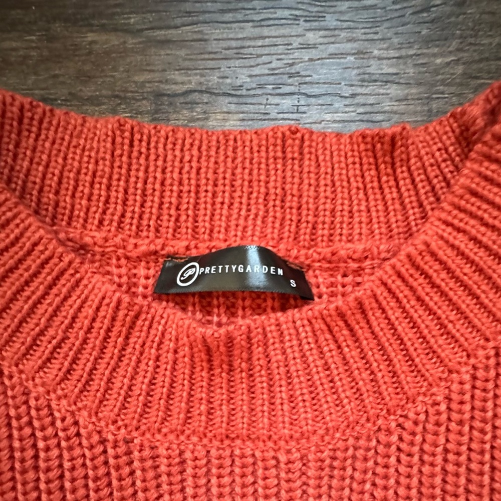 Pretty Garden Fall Sweater S - Picture 2 of 4